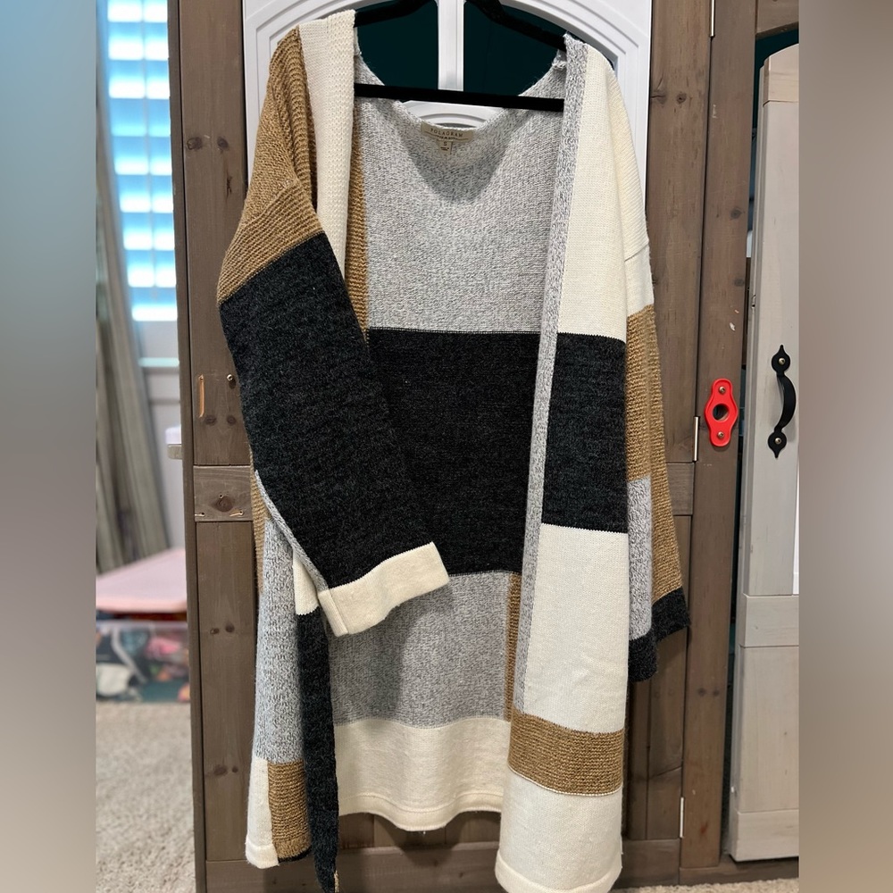 Pilgrim open cardigan sweater
